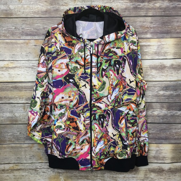 Jordan Other - Host Pick Jordan Technicolor Sneaker Hoodie Jacket